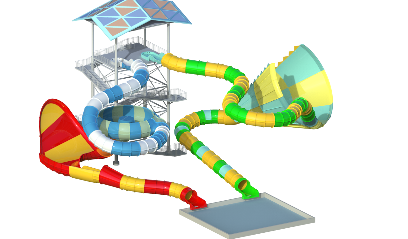 Framework for Scaling Guest Flow in High-Capacity Water Park Design